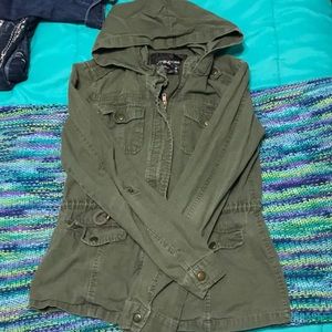 Women’s army green jacket